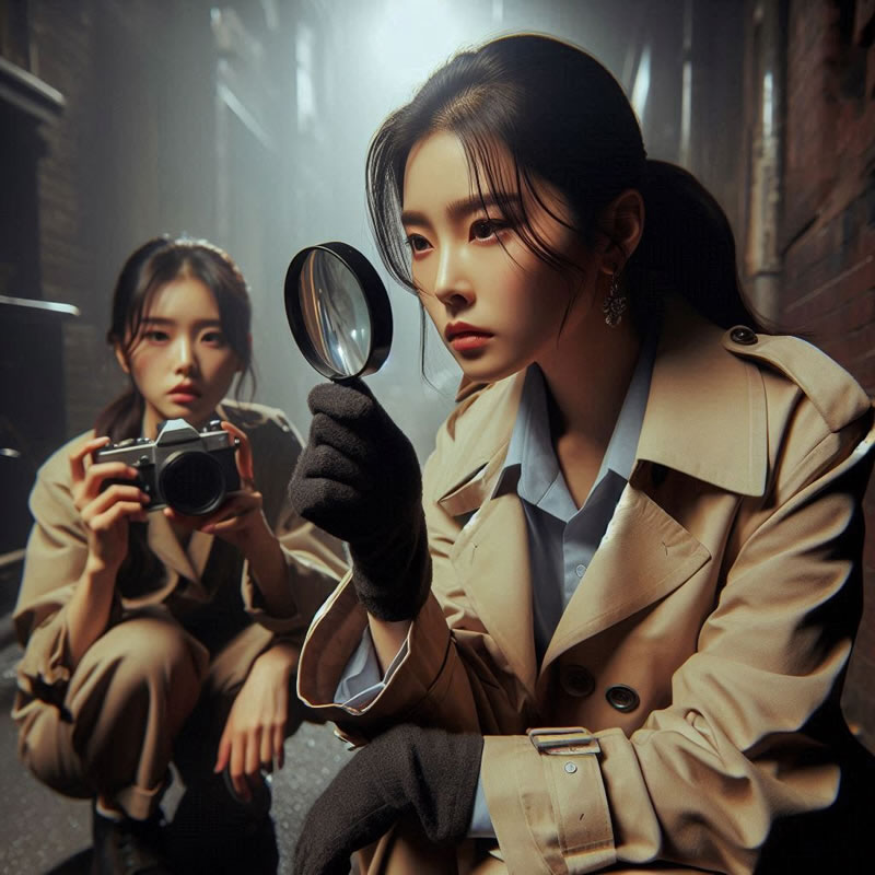 여성 탐정의 예리한 직관, 숨겨진 진실을 밝히는 힘